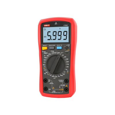 Цифровой универсальный мультиметр UNI-T UT890C 00-00007396 с большим ЖК-дисплеем разрядностью 6000