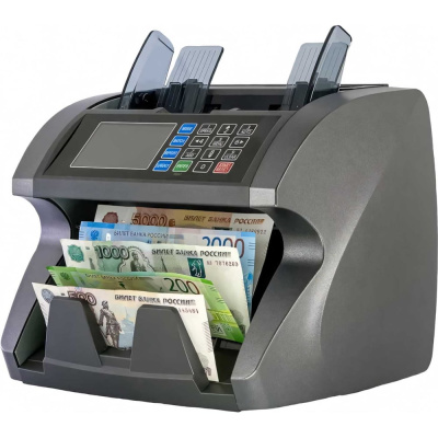 Mbox DS-500 - компактный счетчик банкнот с функцией определения номинала и детекцией.Отличается высокой