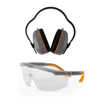 Комплект Jeta Safety противошумные наушники JEM-603 (27 дБ) + очки