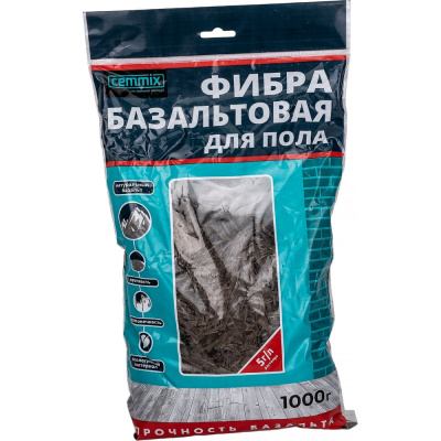 Базальтовая фибра CEMMIX Fibra R, 1 кг