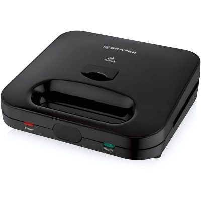 Сэндвичница BRAYER 3 в 1: сэндвич, вафли, гриль