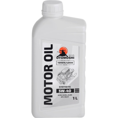 Моторное масло Otomoshi for TOYOTA/LEXUS SN/SM/CF 5W-40 1л