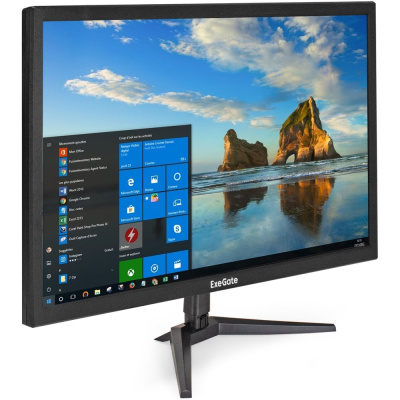 Монитор ExeGate 24" EB2400A VA LED Grade A+, FHD, 1920x1080 75Гц, 16:9, 200cd/m2, 3000:1, 170/160, 5ms, D-Sub, HDMI