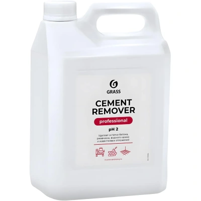 Средство для уборки после строительства 5,8 кг GRASS CEMENT REMOVER PROFESSIONAL, кислотное, 125442