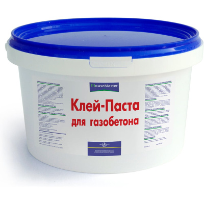 Клей-паста для газобетона Магия Радуги HOUSEMASTER 15 кг
