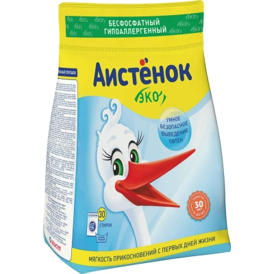 Порошок стиральный АИСТЕНОК 2,4 кг