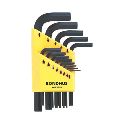 Набор из 13 дюймовых черных ключей BONDHUS S