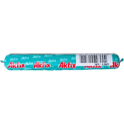 Полиуретановый быстросохнущий герметик Akfix 637FC, серый, 600 мл