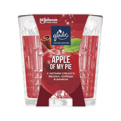Ароматическая свеча GLADE LTO Apple of My Pie, 130 г