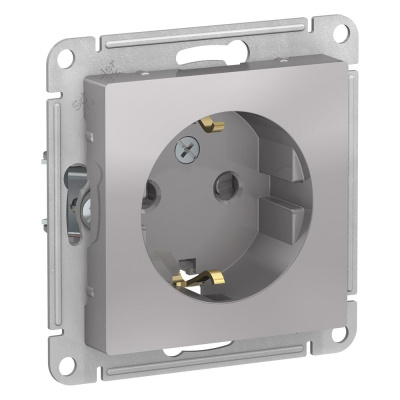 Одноместный механизм розетки Systeme Electric ATLAS DESIGN ATN000345