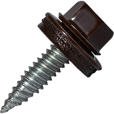 Винт HARDWEX ТМ HWX1-W-J-SP-4.8x20 мм., RAL 8017 (250 шт.)
