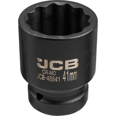 Головка ударная 12-гранная JCB 41 мм, 1DR