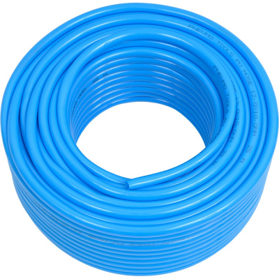 Трубка полиуретановая синяя PI TOOLS PU12-10-50, бухта 50 м, прямая до 8 бар, Арт. 1536