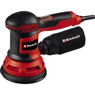 Шлифмашина эксцентриковая Einhell TC-RS 425 E, 425вт, 125мм, 12-26тыс/мин, 2.5мм