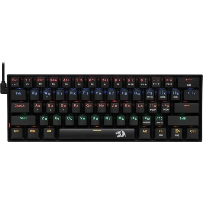 Клавиатура Redragon Lakshmi (78119) механич. RU,радужная,тихая,61кн