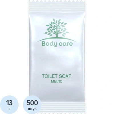 Мыло туалетное Luscan Body care 13г,ПЭ,500шт