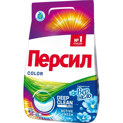 Порошок стиральный Персил Колор Свежесть от Вернель для цвет белья 4,5кг