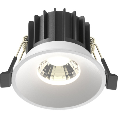 Встраиваемый светильник MAYTONI Round LED 12W Алюминий Белый DL058-12W-DTW-W