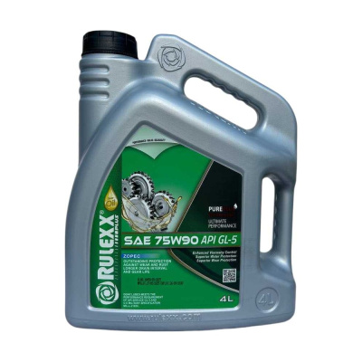 Масло трансмиссионное rulexx SAE 75W-90, API GL-5, 4 л
