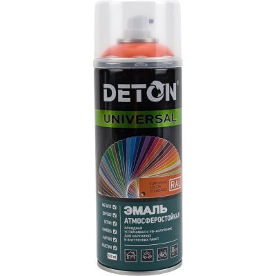 Универсальная аэрозольная эмаль Deton