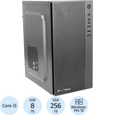 Системный блок BigTech PC (S5021) i5-12400/H610/8GB/256GB/W10P