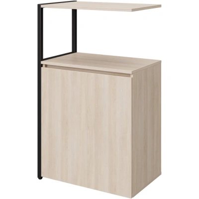 Полустеллаж для документов K-Loft 241H023 645х400х1068 дуб сканд/черный