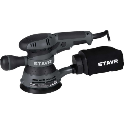 Эксцентриковая шлифмашина Ставр 125 мм, 300 Вт, регулировка STAVR SOS
