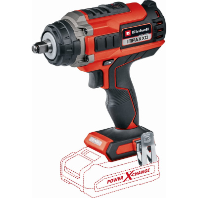 Гайковерт ударный аккумуляторный Einhell PXC Impaxxo 18/450 + 1 акк.4 Ач + ЗУ 3А
