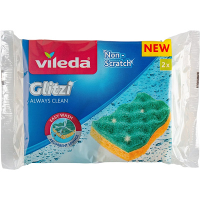 Губка Vileda Глитци Олвейз Клин 2 шт