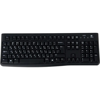 Клавиатура Logitech Keyboard K120 For Business Black USB (920-002522)
