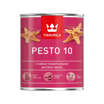 Стойкая алкидная универсальная эмаль Tikkurila PESTO 10 700001164