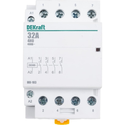 Модульный контактор Dekraft МК103 18074DEK