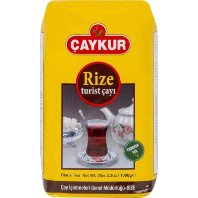 Чай листовой Caykur Rize Turist турецкий черный 1кг