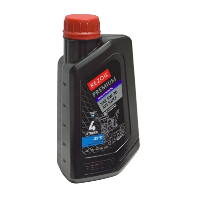 Масло REZOIL PREMIUM 4-т. п/синт. (до -40С) SAE 5W-30 API SJ/CF 0.6 л
