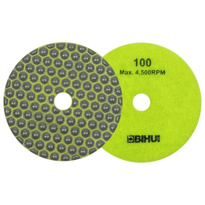 Алмазный гибкий шлифовальный круг #100, 125мм, BIHUI DPP510