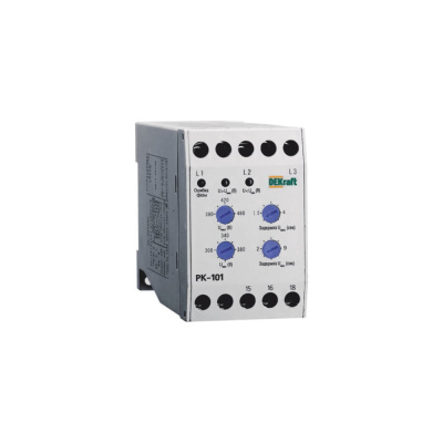 Реле контроля фаз Dekraft РК101-01 23300DEK