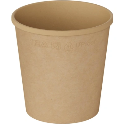 Контейнер бум. OneBowl Up (bottom 520) 520мл, крафт, 550шт/кор