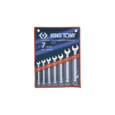 Набор комбинированных ключей KING TONY 10-19 мм 7 предметов