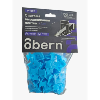 Зажим OBERN SVP-PROFF (100 шт) 1.0 мм