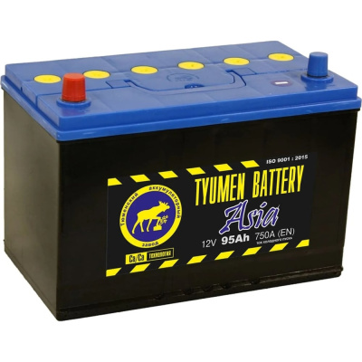 Аккумуляторная батарея TYUMEN BATTERY Тюмень asia 6ст -95.1 l