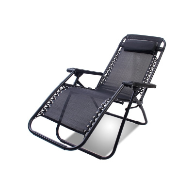Кресло-шезлонг ZDK Homium Garden черный chair4 пригодится на рыбалке, в походе, на охоте