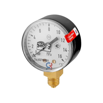 Манометр Сварог ТМ-210Р.00(0-16МРа)M12x1.5.2.5 ГАЗ (ч/к)
