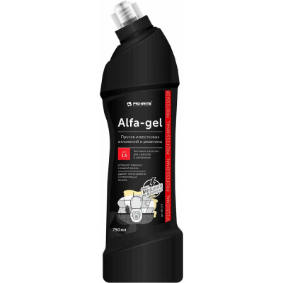 Профхим сантех кисл д/удален налета-ржавч Pro-Brite/ALFA GEL(054-075),0,75л