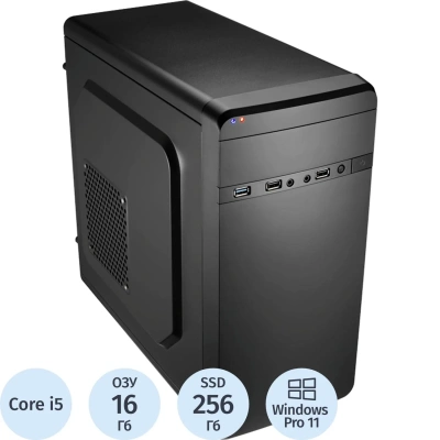 Системный блок BigTech B4[B4-9300] i5-13400/H610/16Gb/SSD256/500W/W11P