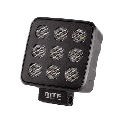 Прожектор светодиодный MTF LIGHT MAXIMUM BLACK 50W, 5000lm, ECE R10, квадратный BC50S