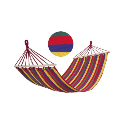 Полотняный гамак Ecos Ham-08 с деревянной планкой, р-р 200х100 см