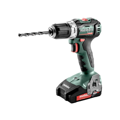 Дрель-шуруповерт Metabo BS 18 L BL, 2Ач, с двумя аккумуляторами