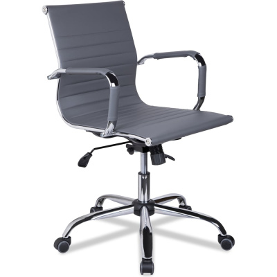 Кресло College CLG-620 LXH-B Grey