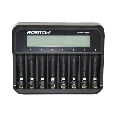 Зарядное устройство ROBITON VolumeCharger С8 с дисплеем BL1