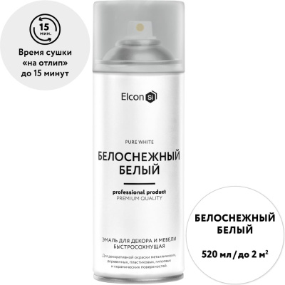 Быстросохнущая краска для предметов декора Elcon 00-00462254